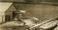 19070000 PONT-FARCY Bannes et banneaux sur le terre-plein du port